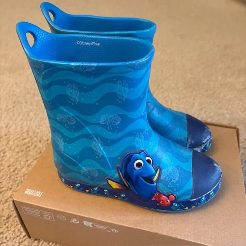 Crocs Kid's Finding Dory Nemo Rain Boots